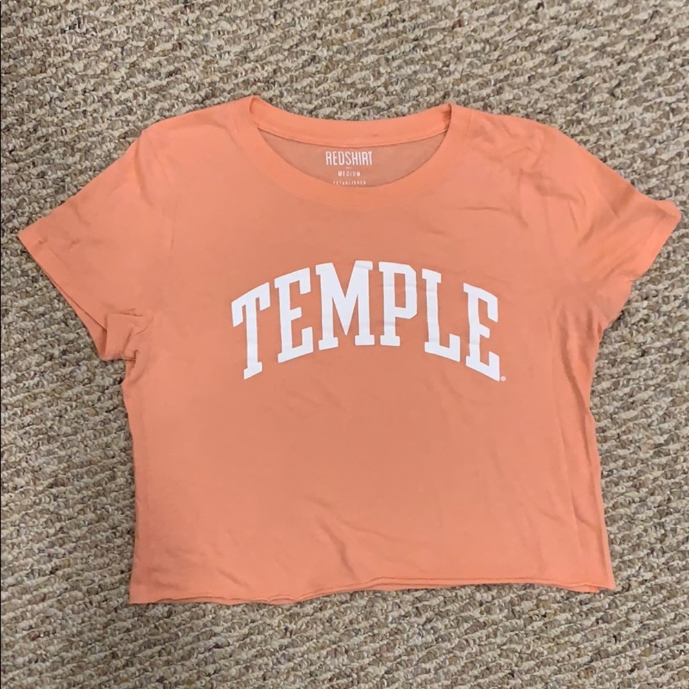 Temple University Cropped Tee